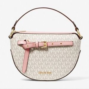 NWT Michal Kors Emilia Medium Logo Shoulder Bag